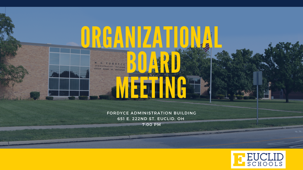 Organizational Board Meeting - 1/14/2026