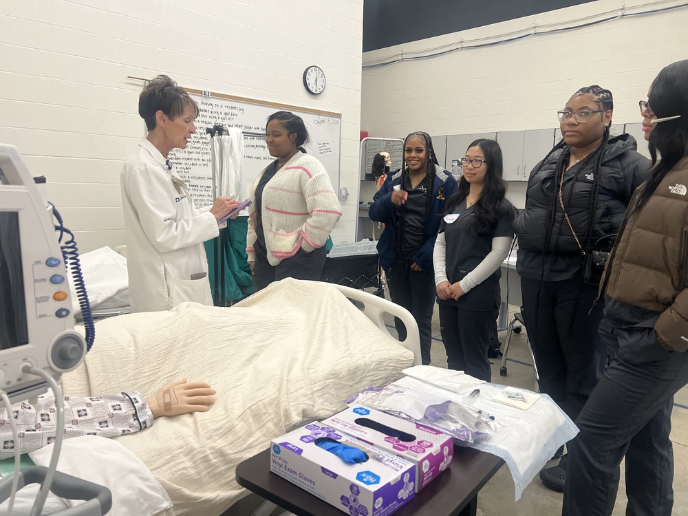 Allied Health Students during training.