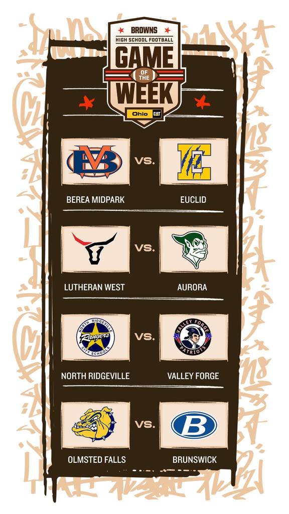 Cleveland Browns High School Game of the Week