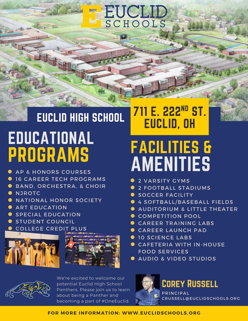 Panther Prep Night Flyer Backside