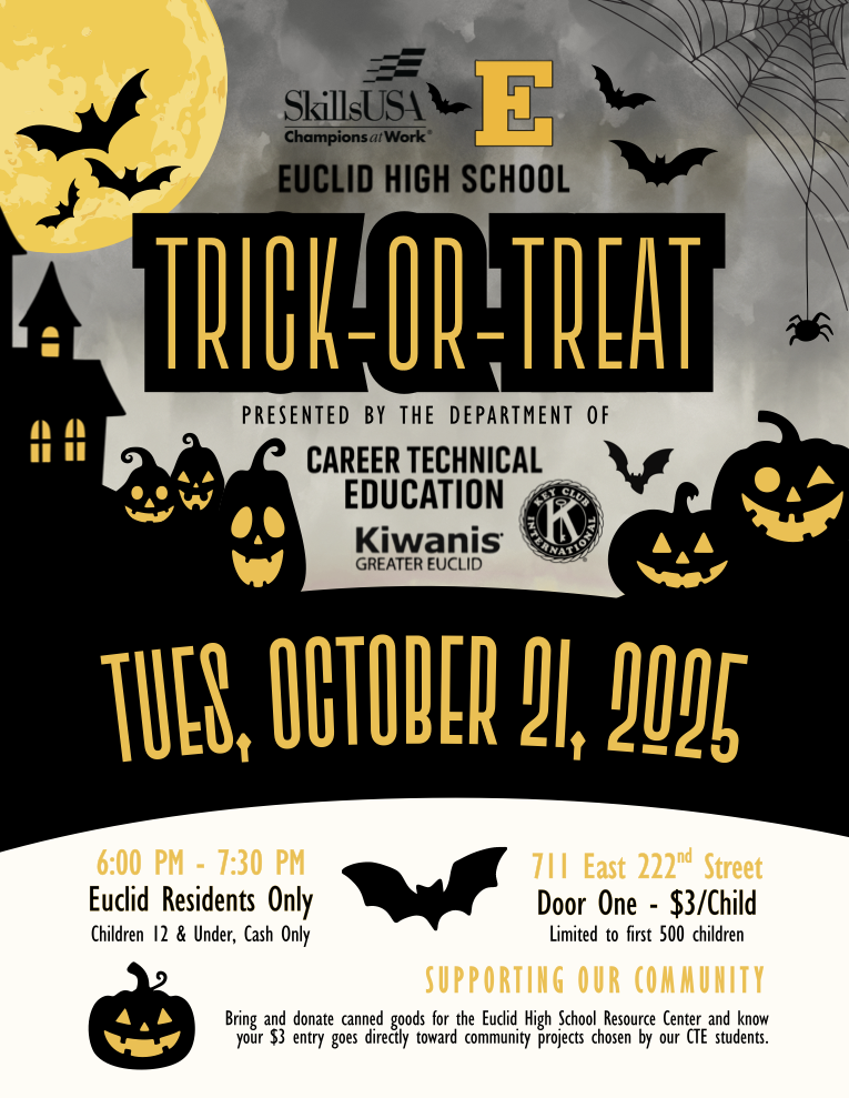 Trick or Treat flyer