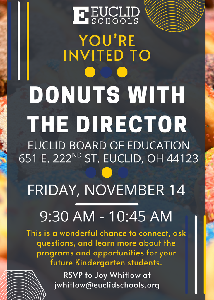 Donuts with the Director Flyer