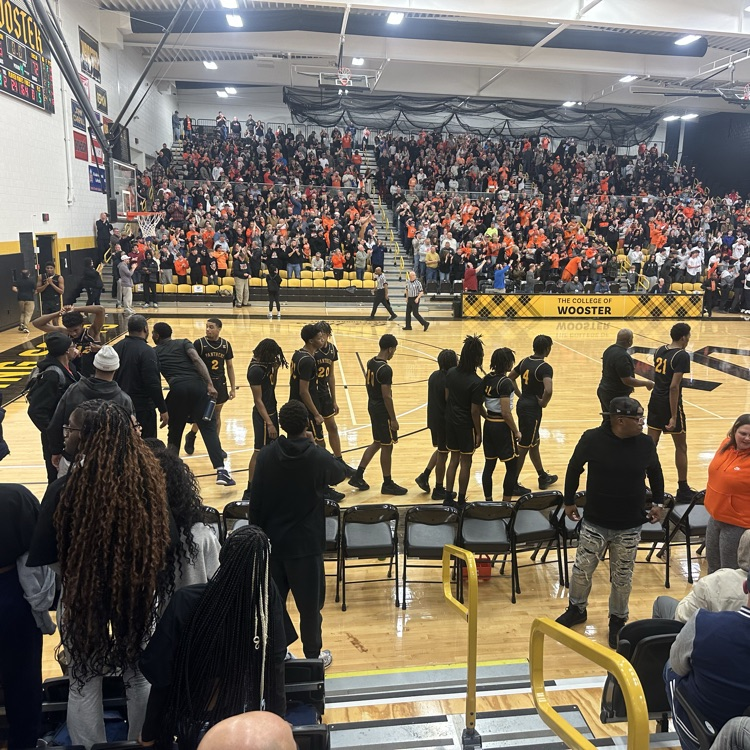 Team walking in handshake line
