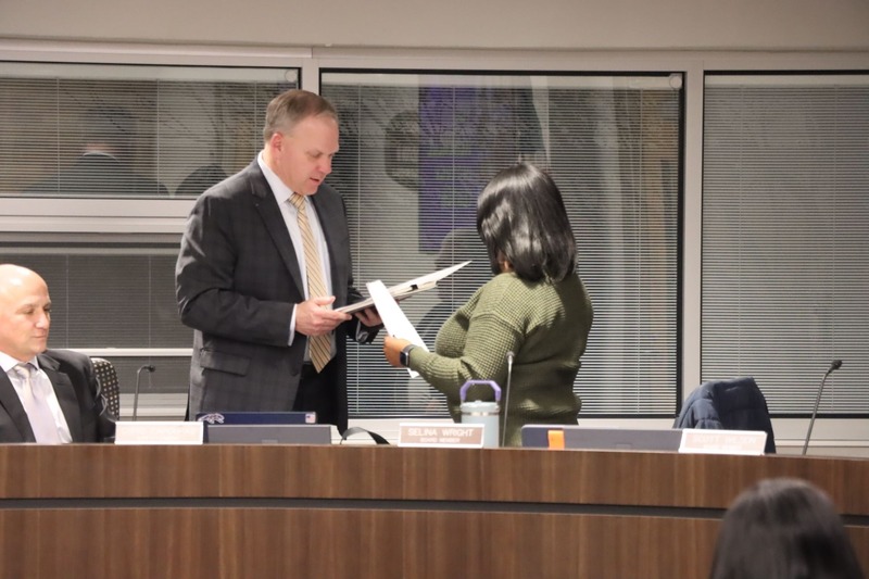 Selina Wright Sworn in 