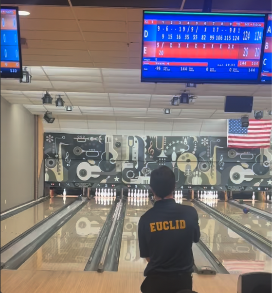 Kalinowski getting ready for his tenth frame