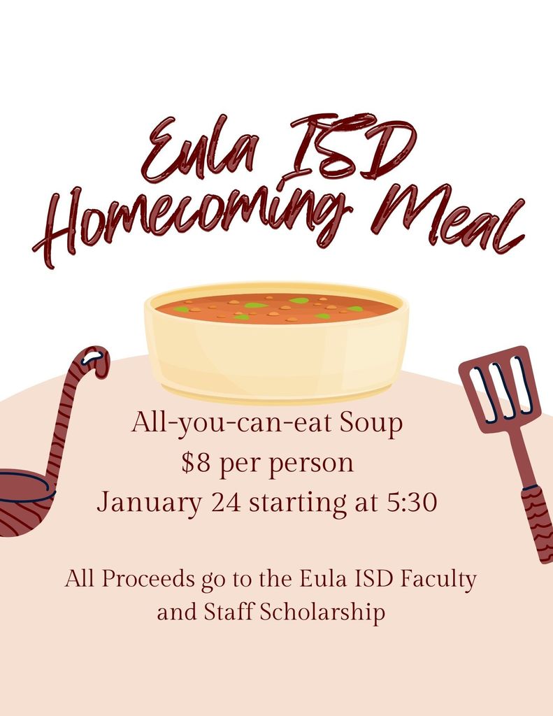 Eula ISD Homecoming Meal