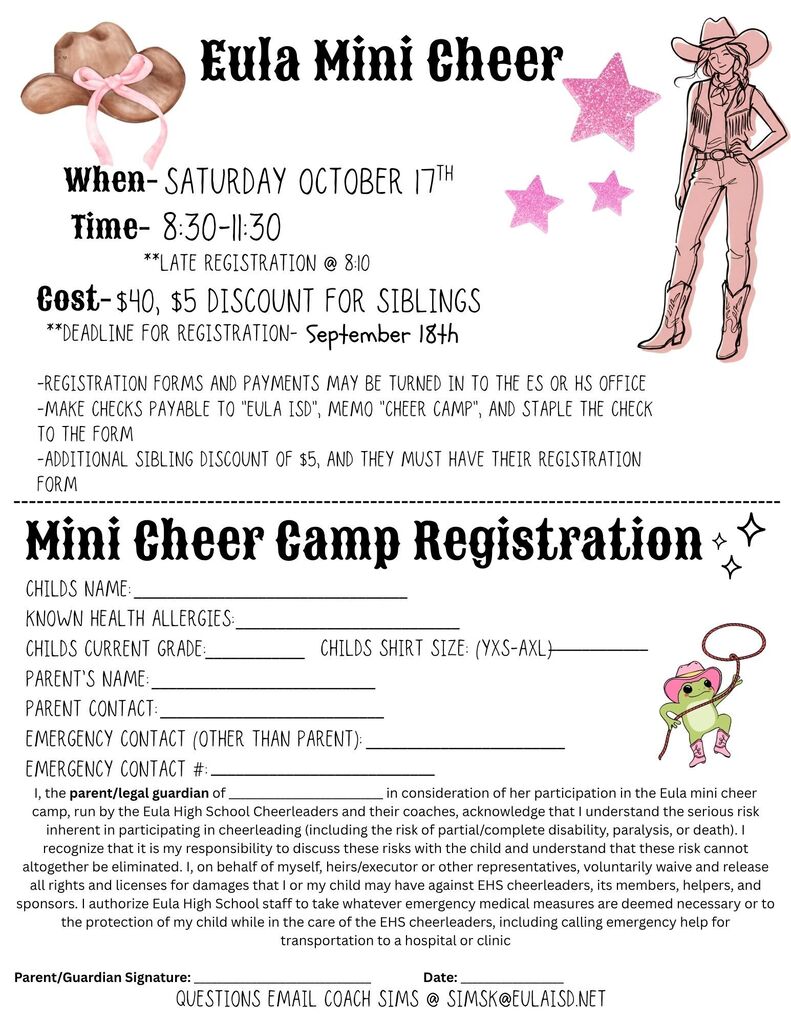 Mini Cheer 2026