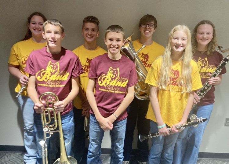 Students after the concert