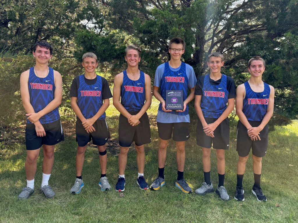 Varsity Boys XC team