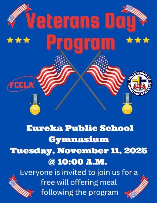 Veteran's Day program & meal