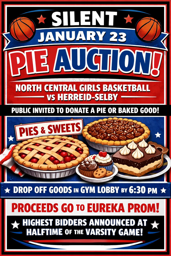 Pie Auction Poster