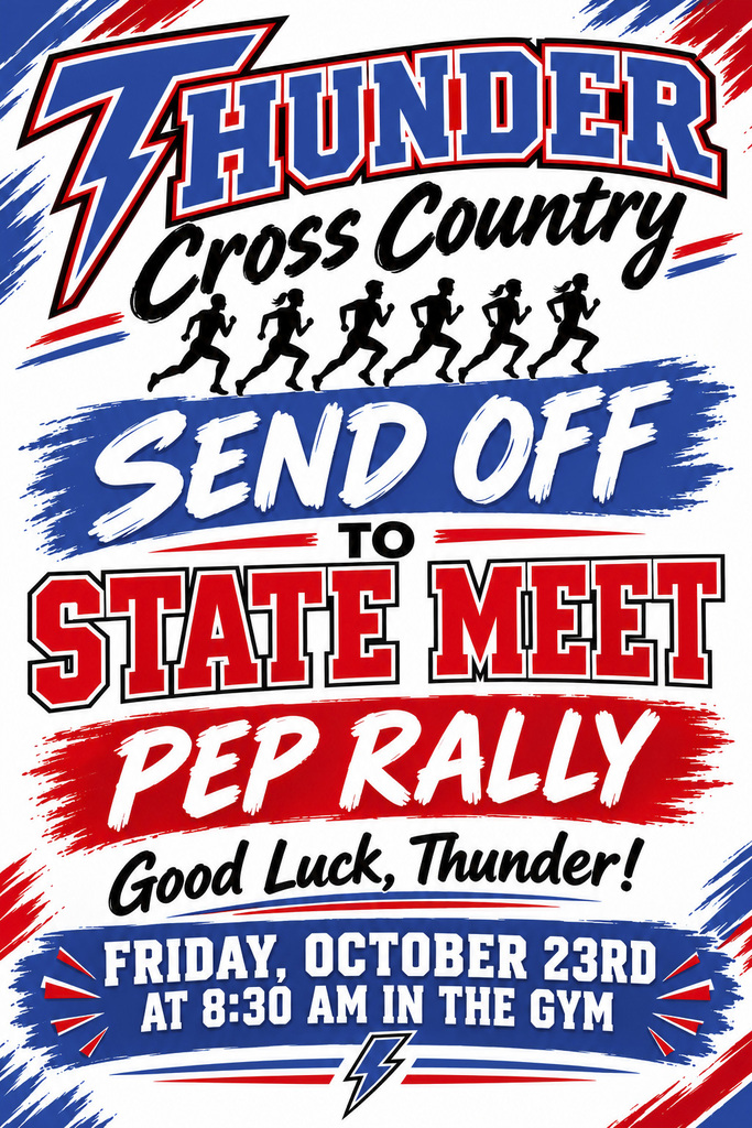 Cross Country Send Off