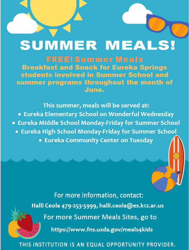 summer meal flyer