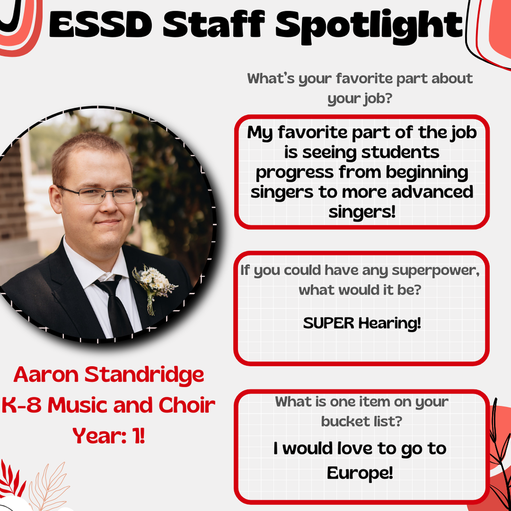 aaron standridge staff spotlight
