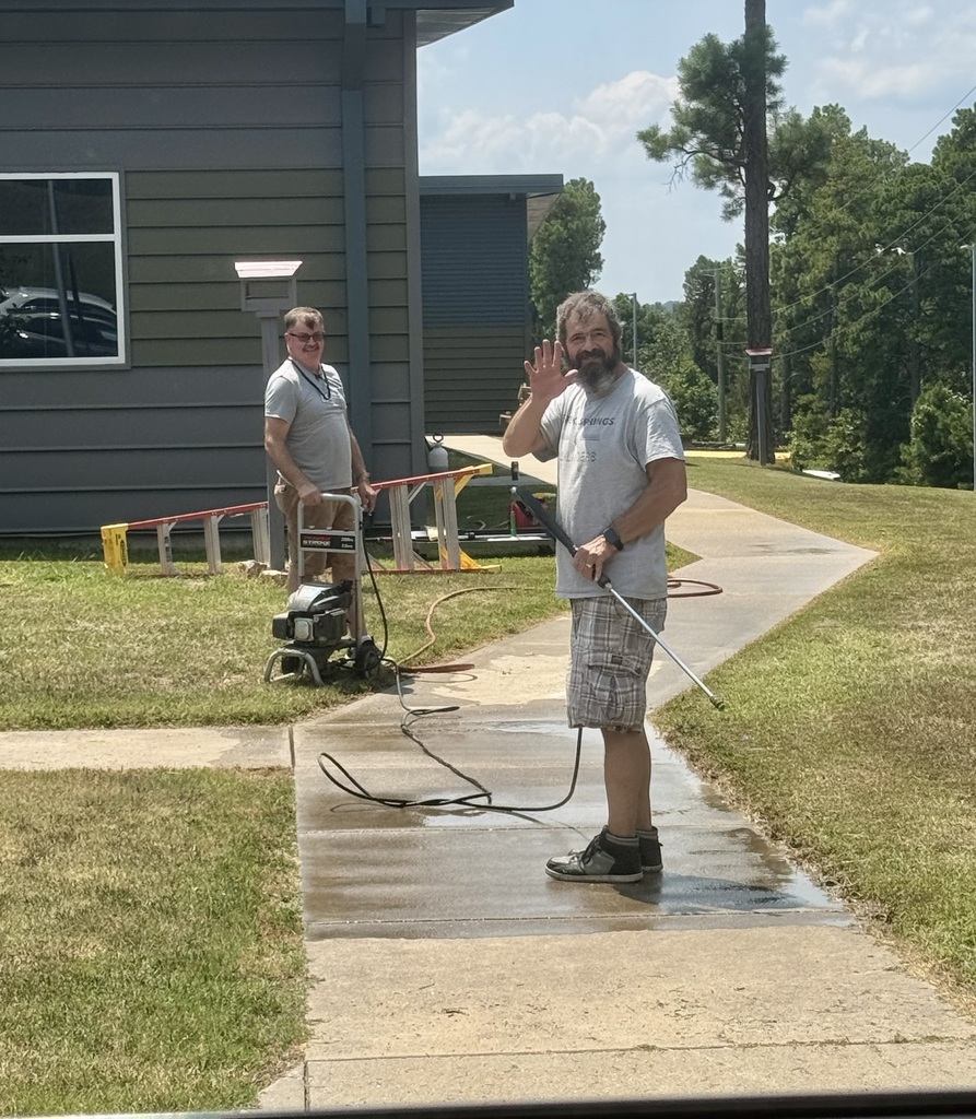 Two men working