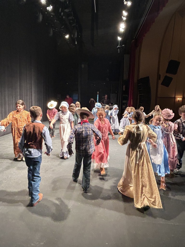 children dancing