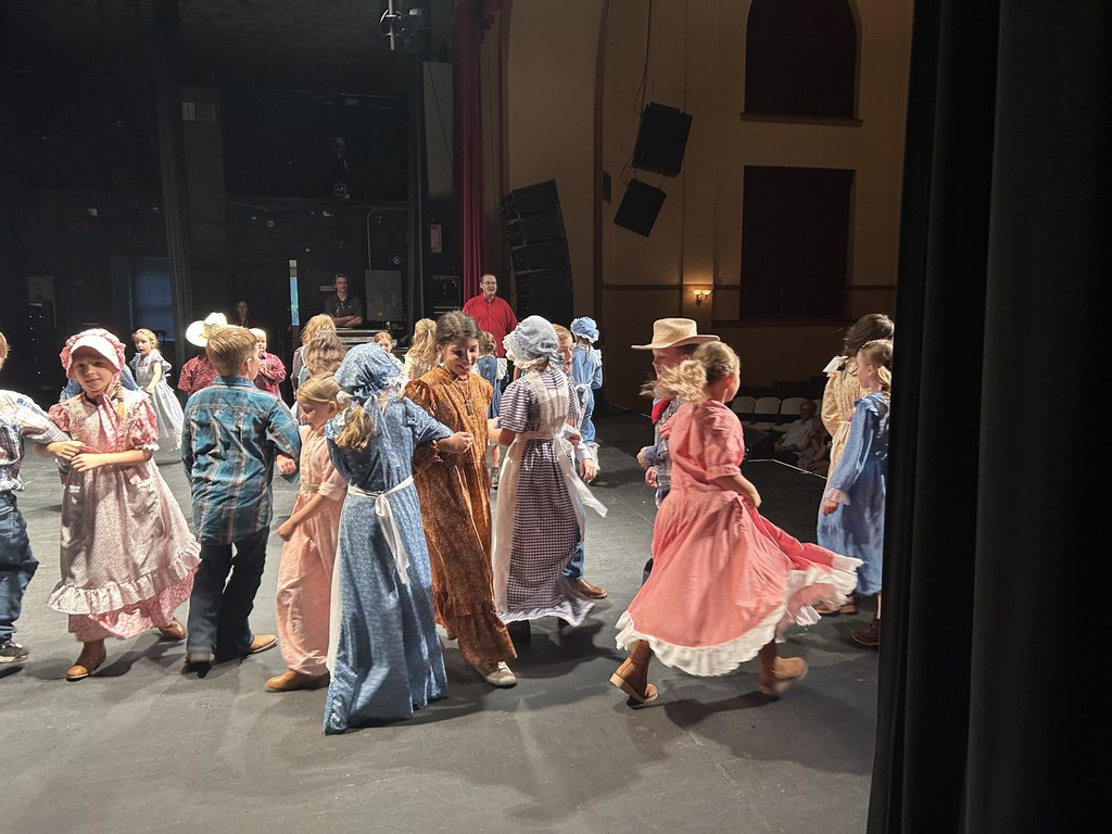 children dancing