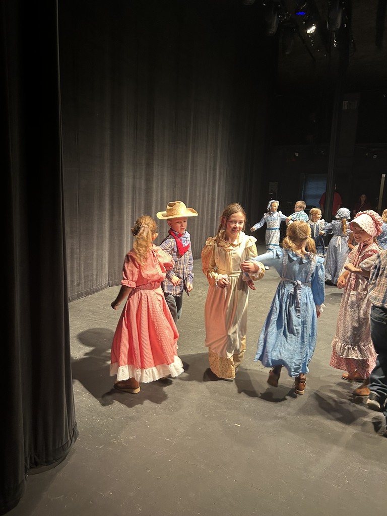 children dancing