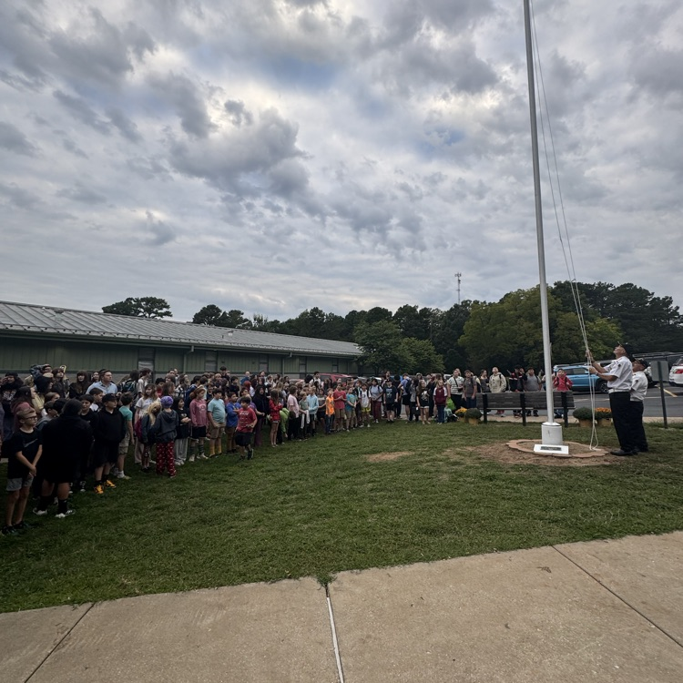 flag raising ceremony
