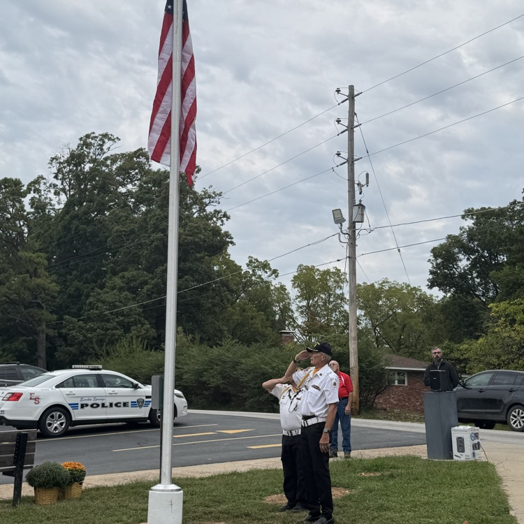 flag raising ceremony