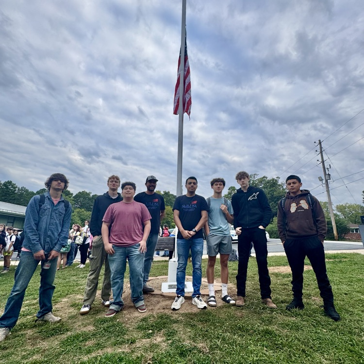 flag raising ceremony
