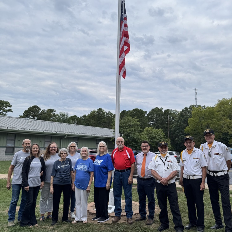 flag raising ceremony