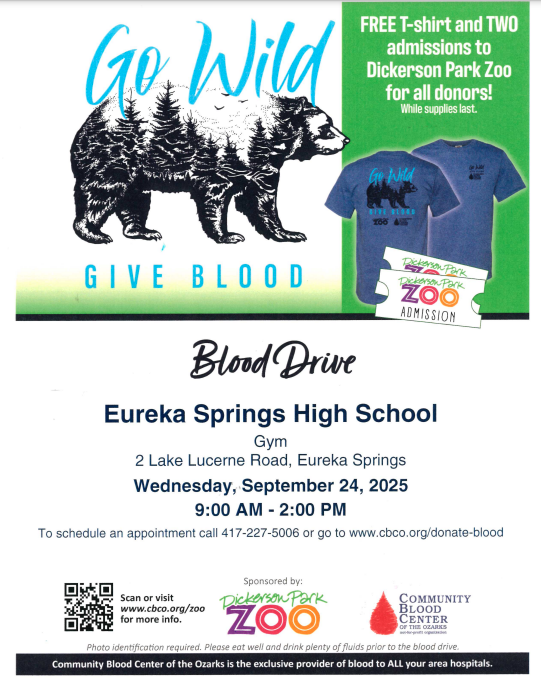 blood drive coming up