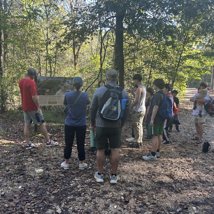 middle school hike