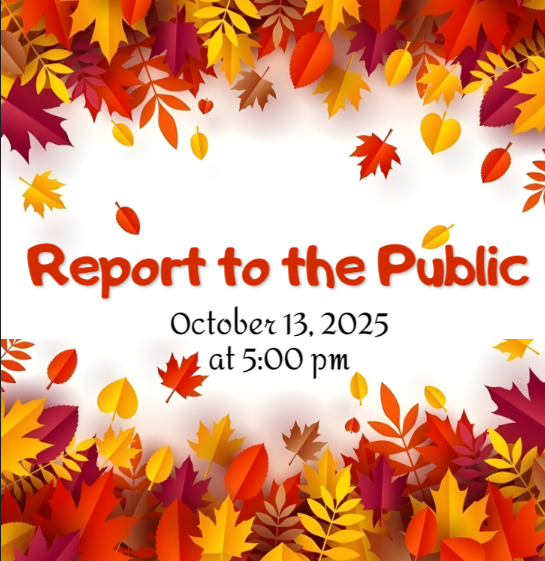 Report to the Public Invite