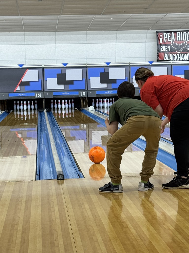 students bowling