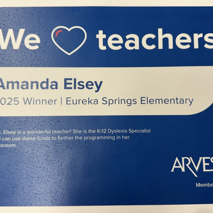 teacher being rewarded