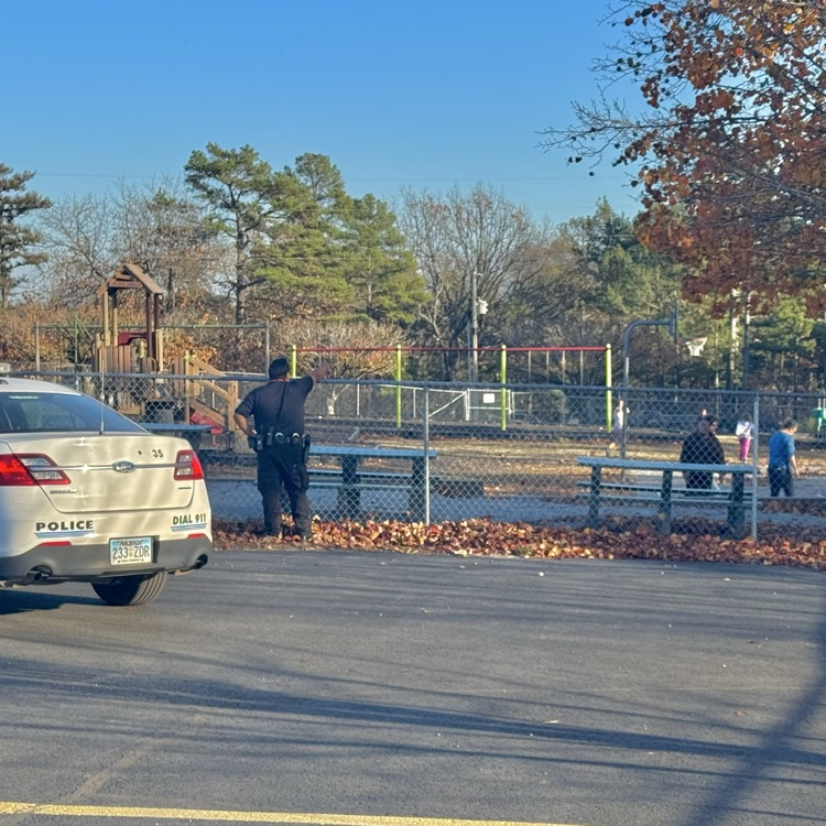officer at playground