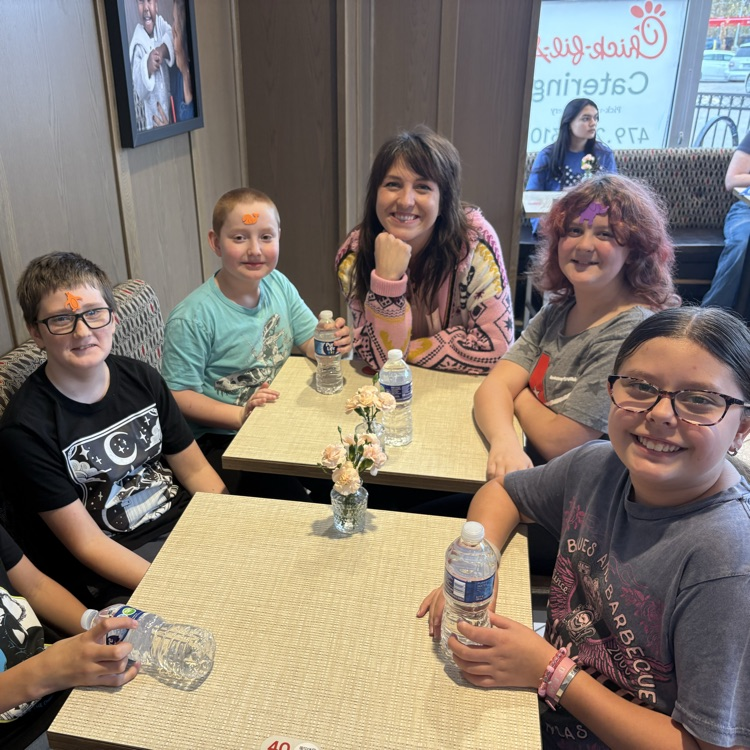 students at the art museum 