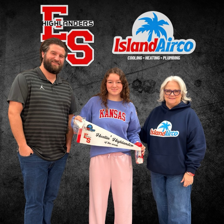 student posing is athlete of the week