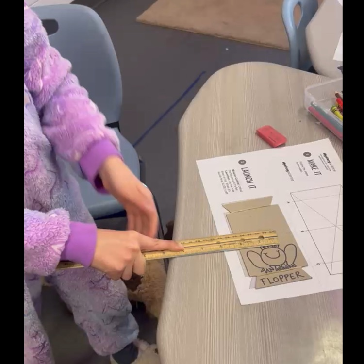 students doing a science project with frogs