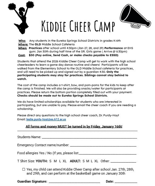 cheer camp information