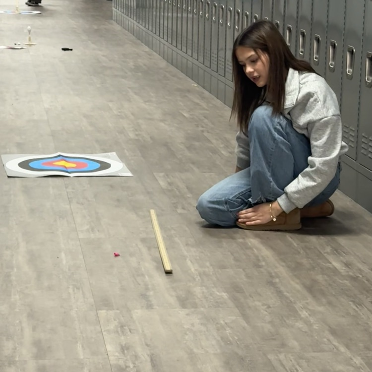 students building catapults