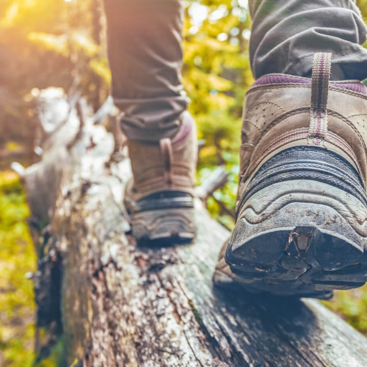 hiking shoes