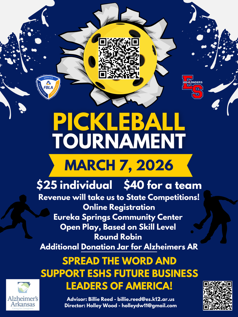ESHS FBLA PB Tournament Flyer