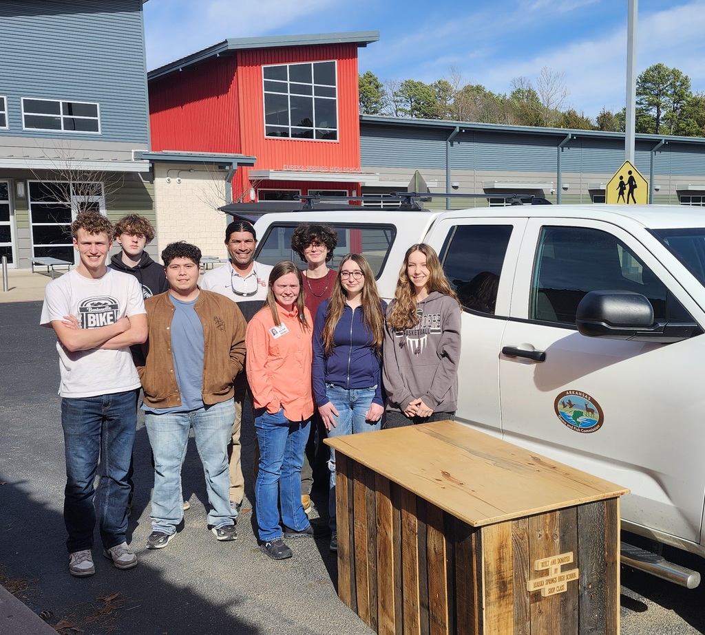 Students with Display stand