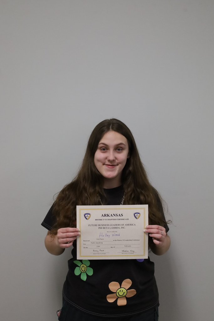 Holley Wood ESHS FBLA Senior Public Speaking