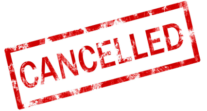 cancelled meeting