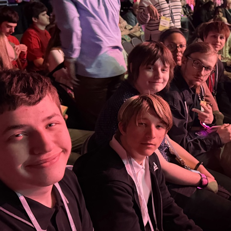 students competing at EAST conference 