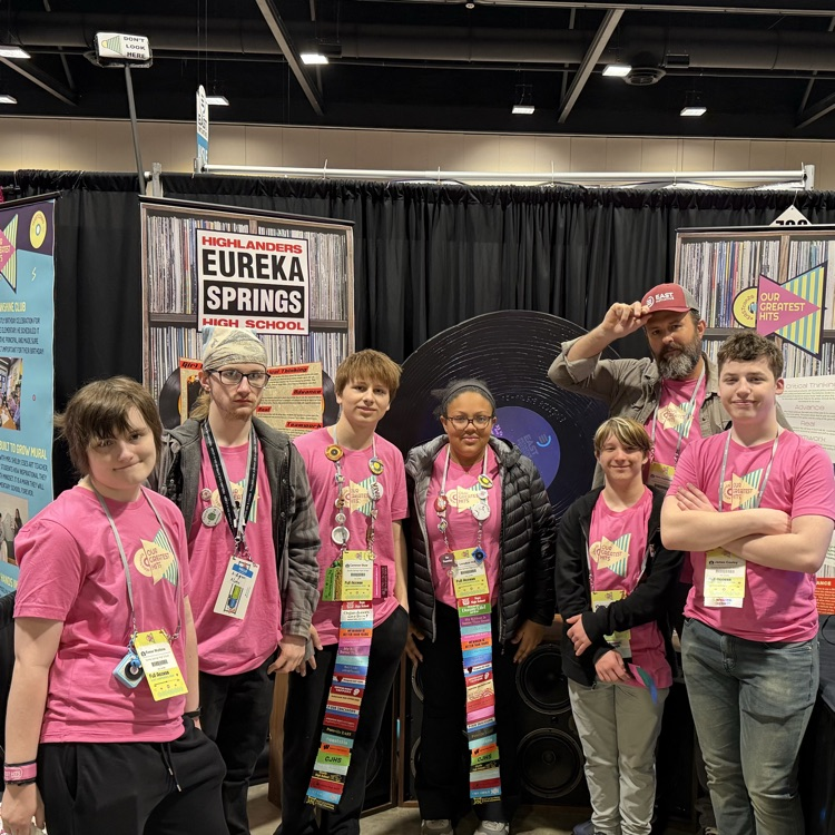 students posing at east conference 