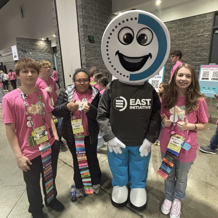 students posing at east conference 