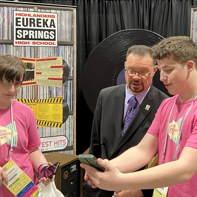 students posing at east conference 