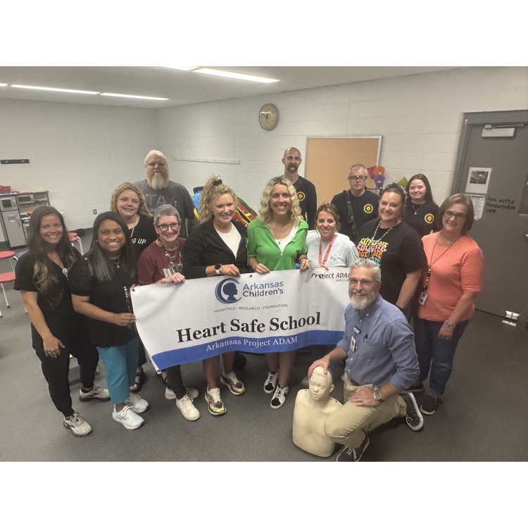 group completing AED requirement 