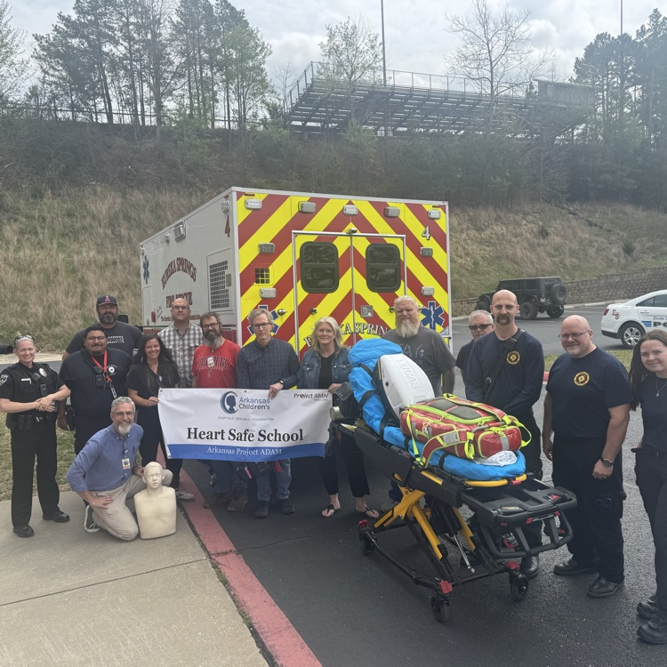 group completing AED requirement 