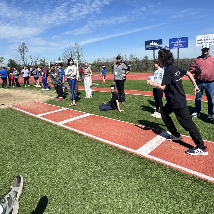 athletes at special Olympics competition