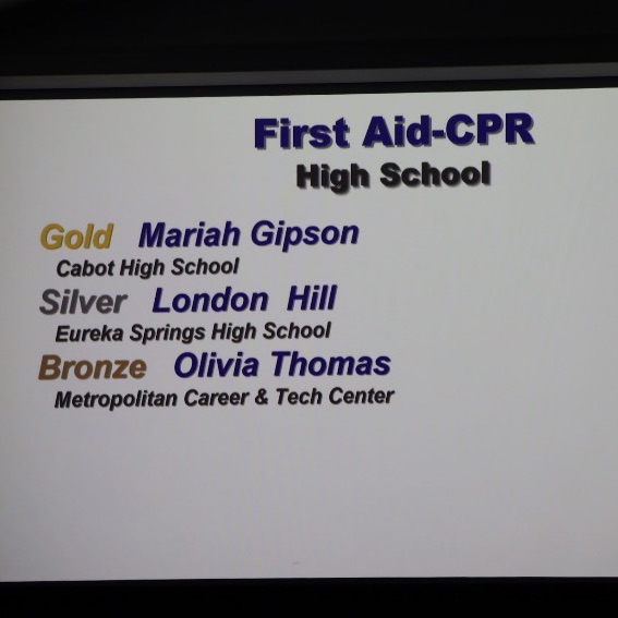 students competing at skills